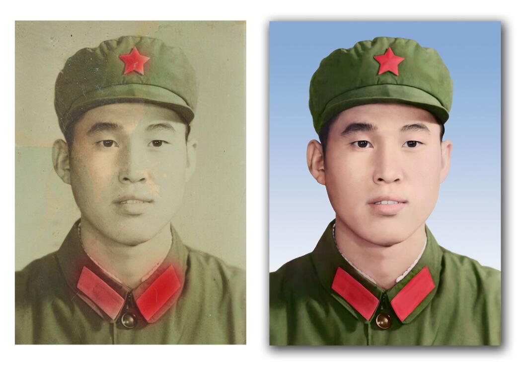 石河子破损照片修复-18
